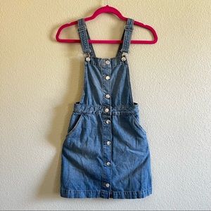 H&M jean overall dress